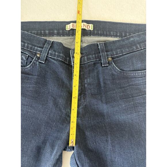 J Brand Jeans Womens 30 Dark Blue The Deal Skinny Leg Zip Ankle Denim - Picture 5 of 9